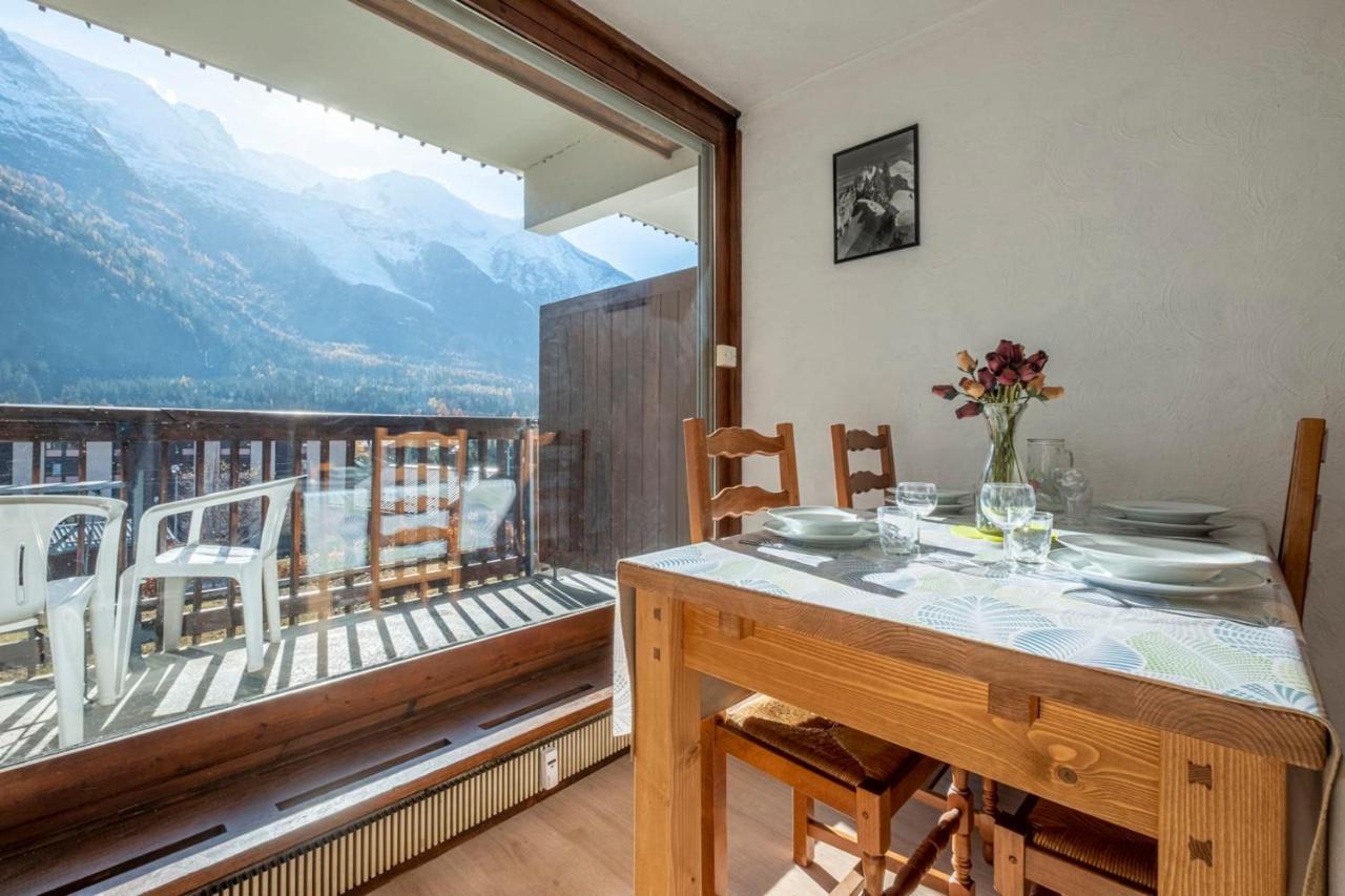 Nice Studio With Balcony In Chamonix Exterior foto